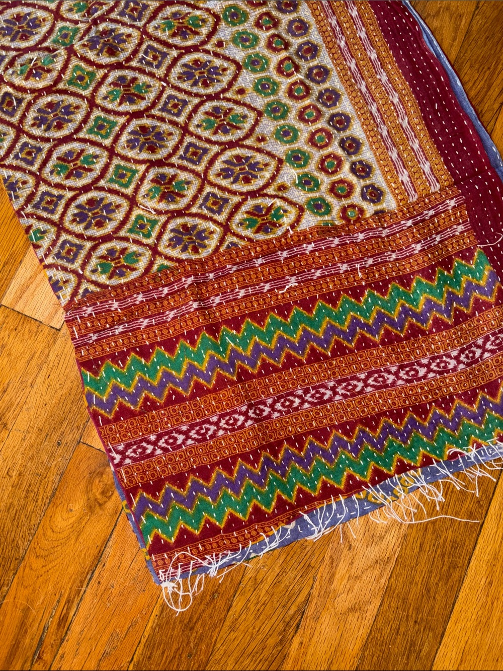 Kantha Scarf #1 - 100% Cotton